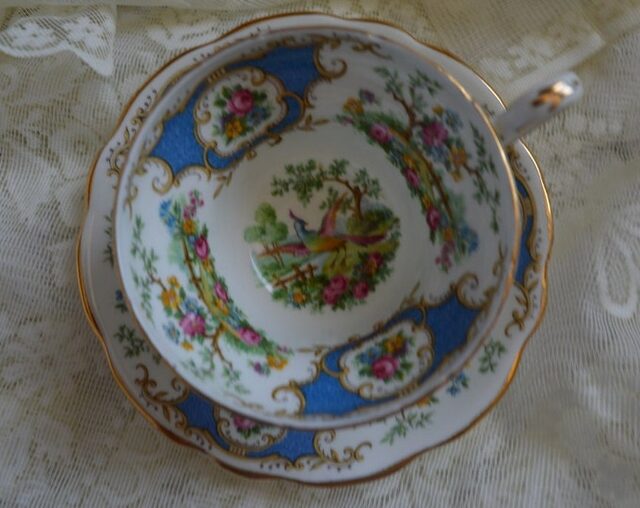 Foley Broadway Bird of Paradise teacup and saucer