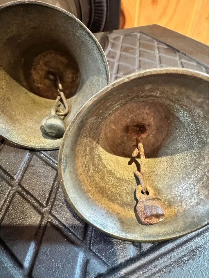Vintage Farmhouse Swiss Cow Bells Chiantel Fondeur - photo 7