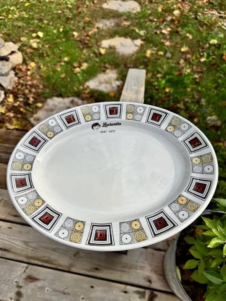 Dairy Memorabilia Lactantia Kathie Winkle Ironstone Platters - photo 5
