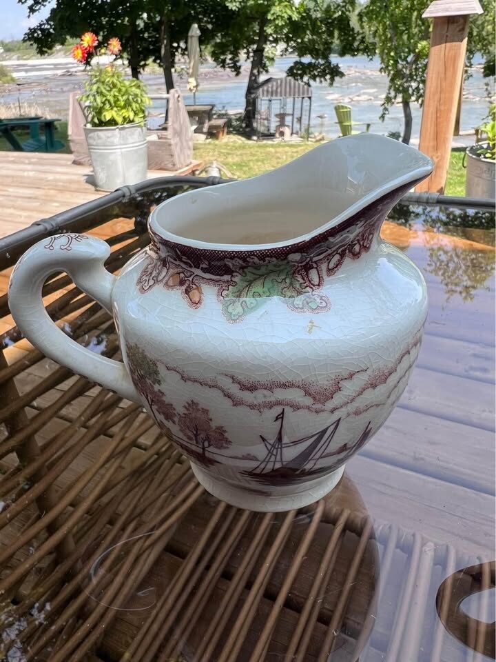 Vintage Sugar Bowl & Creamer Japan - photo 4
