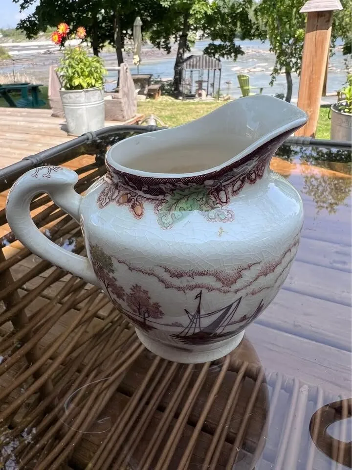 Vintage Sugar Bowl & Creamer Japan - photo 4