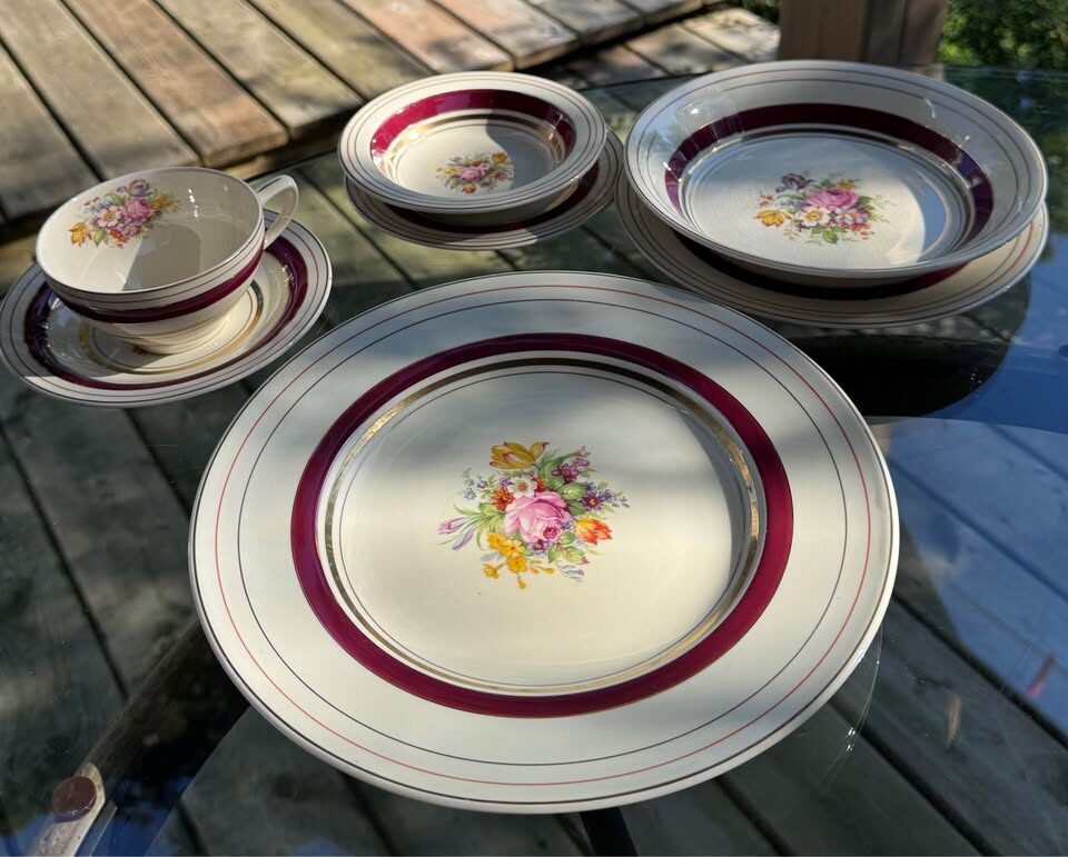 Vintage 1930s Wood’s Ivory Ware England "Regent" Dinnerware Set - 58 Pcs - photo 9