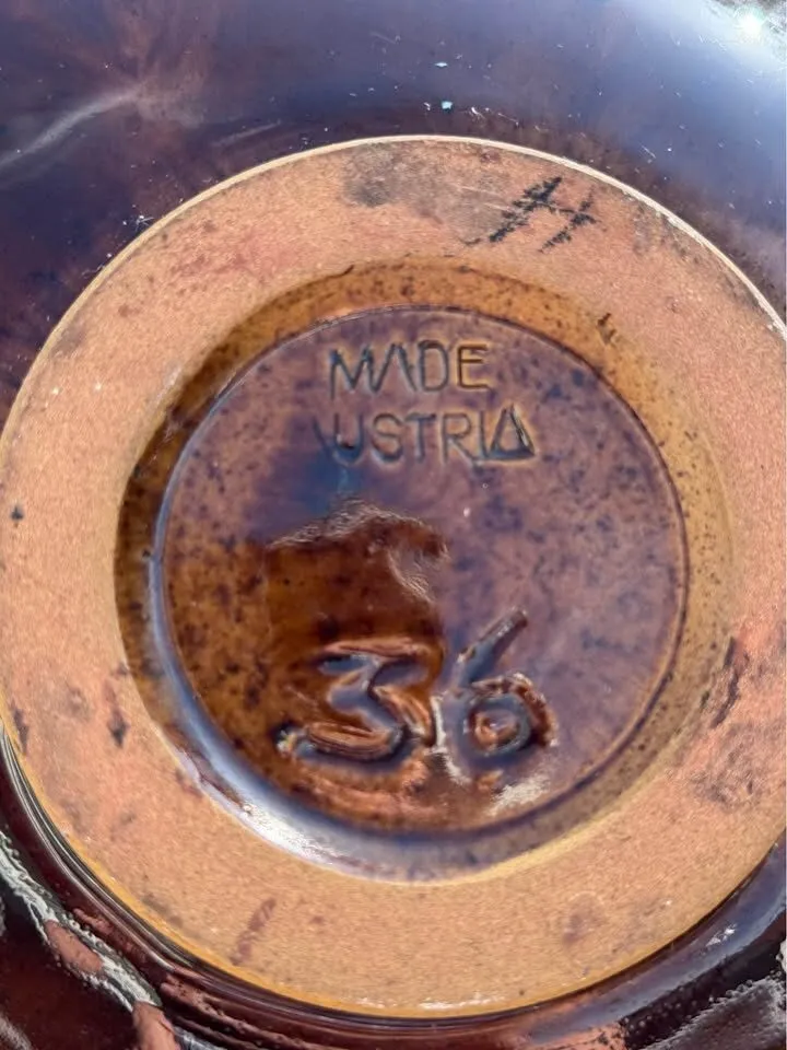Vintage St. Peter Graz Austrian Pottery Bowl - Mold 36 - photo 2