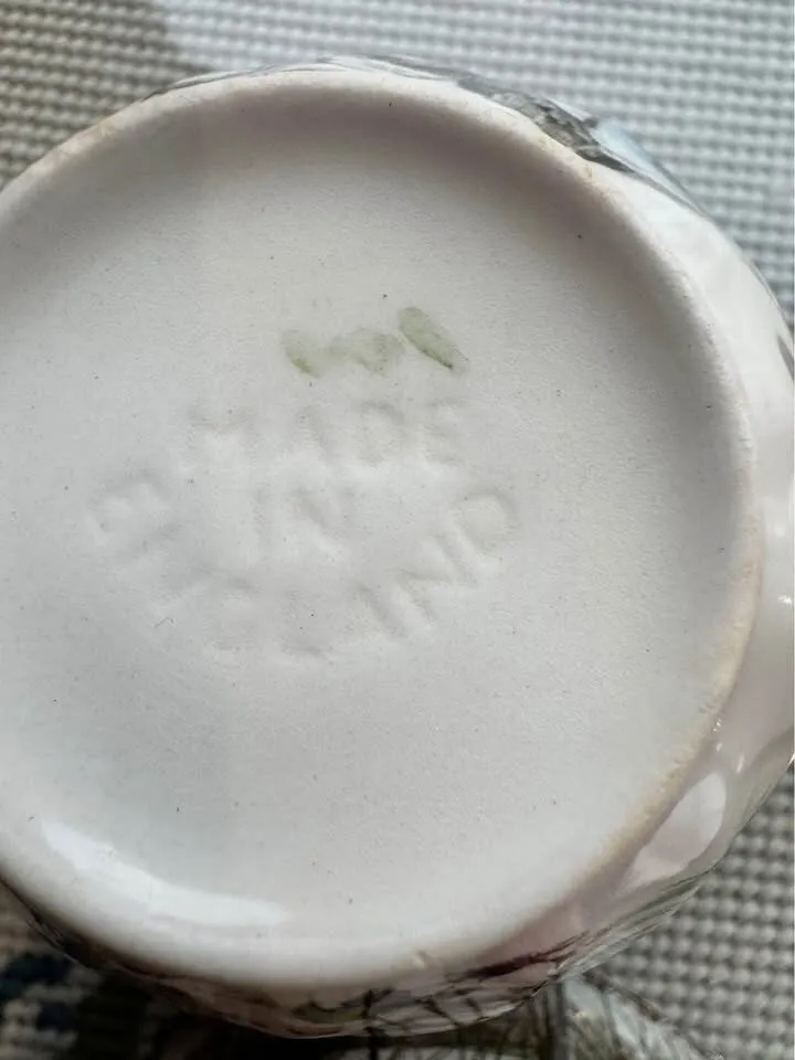 Vintage Johnson Bros Friendly Village Tea Cups & Saucers Set of 4 Made in England, Ice House - photo 7