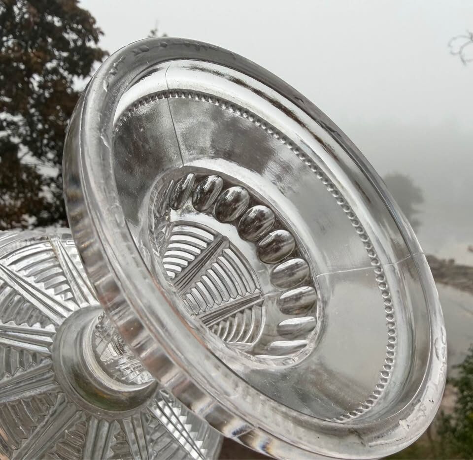 Antique EAPG McKee Glass "Adonis" Pedestal Compote Bowl (1897) - photo 5