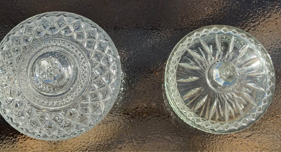 Vintage Indiana Glass & Anchor Hocking Wexford Candy/Vanity Bowls - photo 7