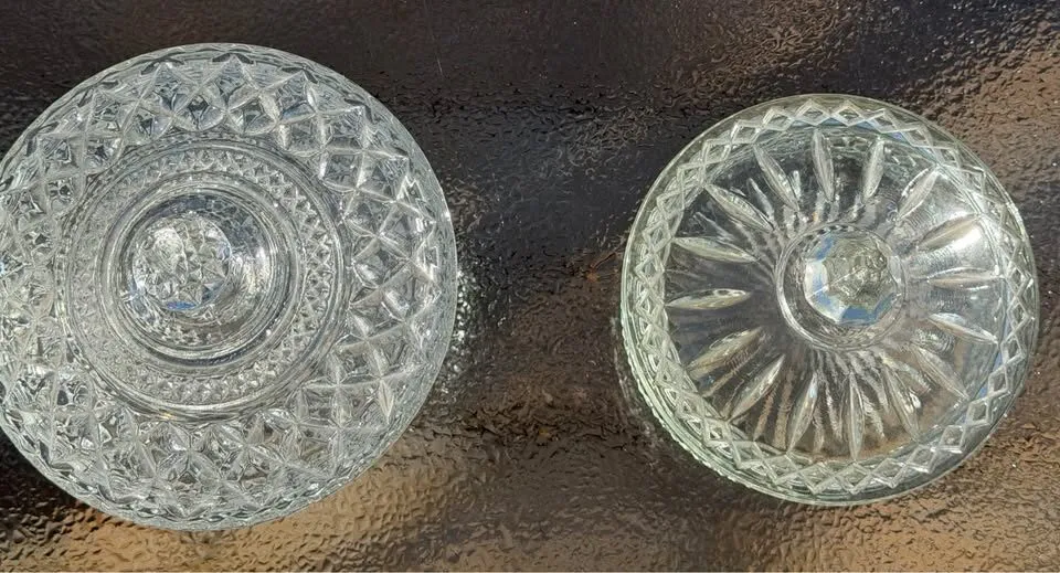 Vintage Indiana Glass & Anchor Hocking Wexford Candy/Vanity Bowls - photo 7