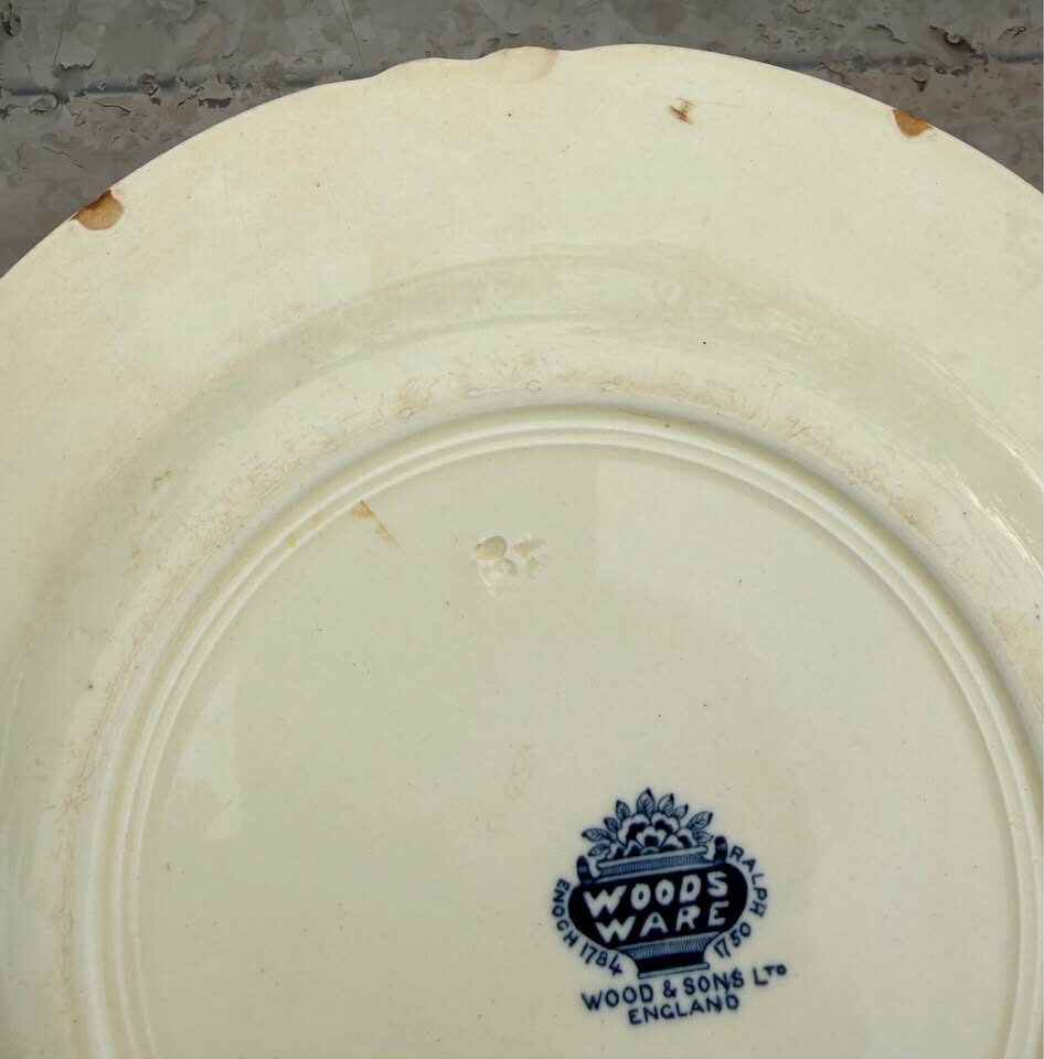 Vintage 1937 Canadian Advertising Calendar Plate – Chas. C. Baker, Manitoba - photo 6