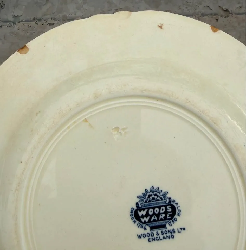 Vintage 1937 Canadian Advertising Calendar Plate – Chas. C. Baker, Manitoba - photo 6