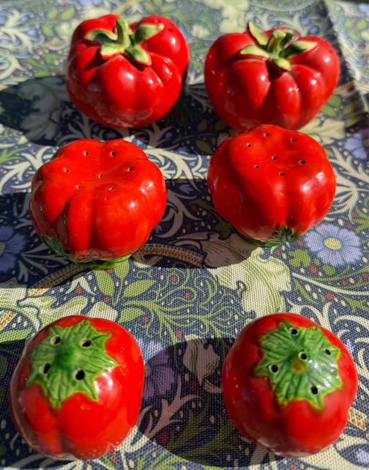 Collection of Mid-Century Japan Ceramic Shakers – Tomato & Pumpkin Sets – Priced Individually - photo 2