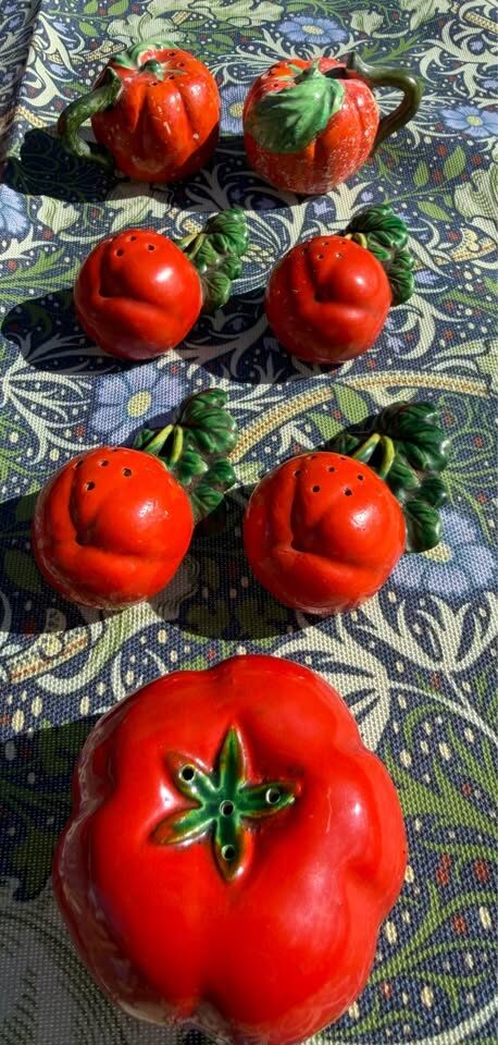 Collection of Mid-Century Japan Ceramic Shakers – Tomato & Pumpkin Sets – Priced Individually - photo 3