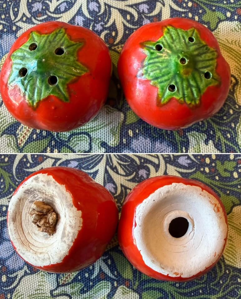 Collection of Mid-Century Japan Ceramic Shakers – Tomato & Pumpkin Sets – Priced Individually - photo 7