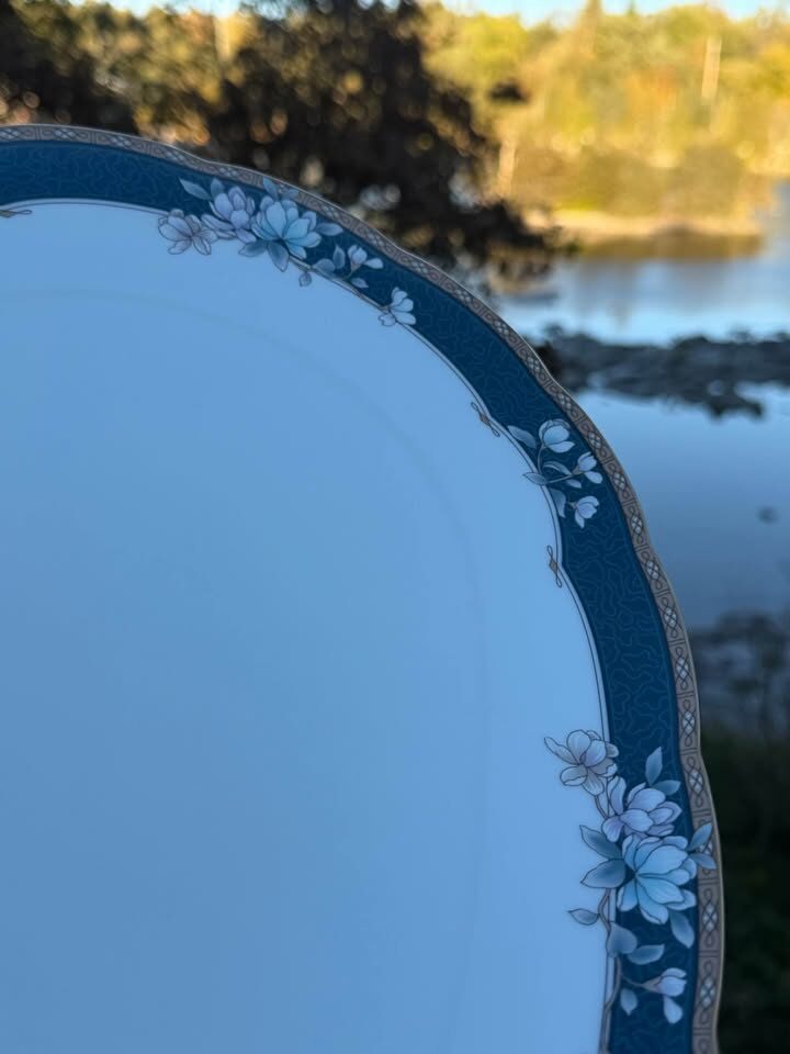 Large 14" Vintage & Antique Serving Platters - Noritake, Myott, Pegasus priced individually - photo 10