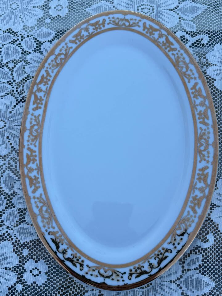Large 14" Vintage & Antique Serving Platters - Noritake, Myott, Pegasus priced individually - photo 4