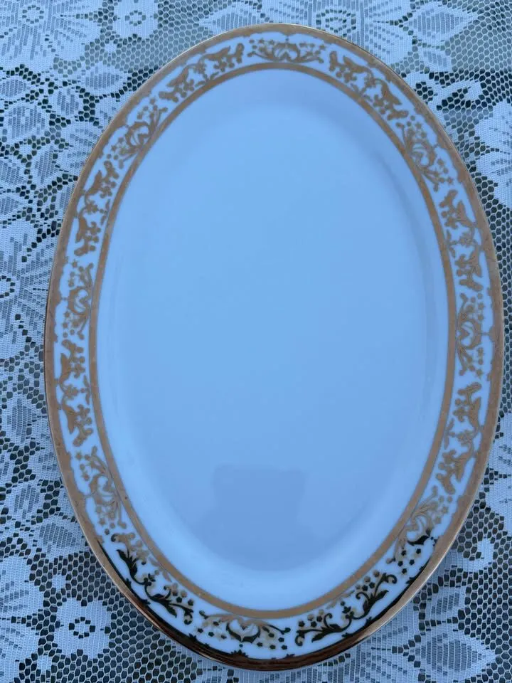 Large 14" Vintage & Antique Serving Platters - Noritake, Myott, Pegasus priced individually - photo 4