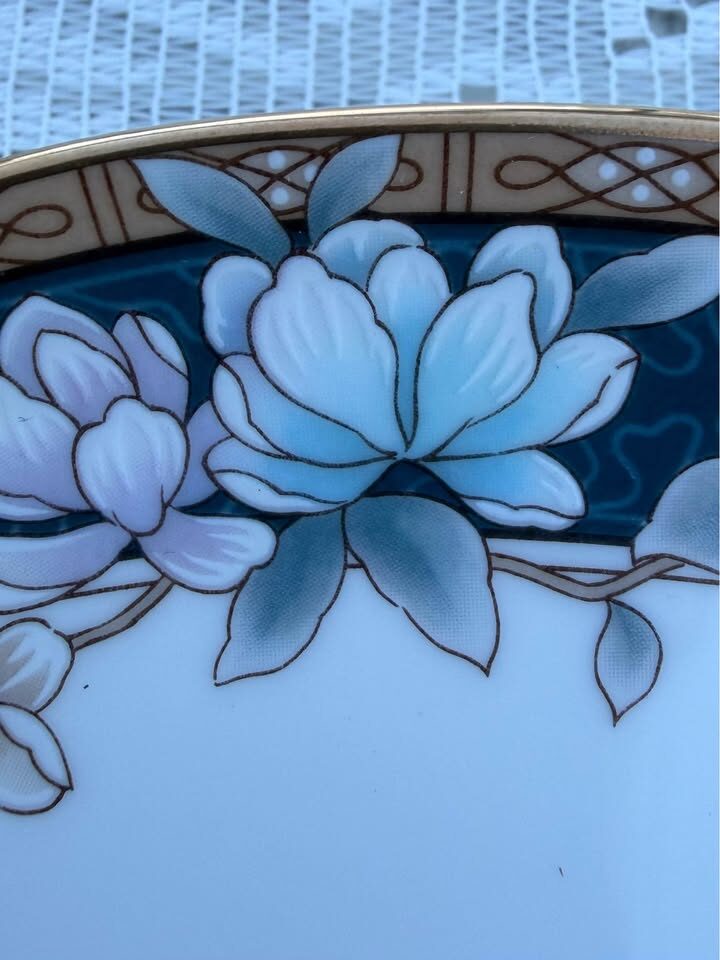 Large 14" Vintage & Antique Serving Platters - Noritake, Myott, Pegasus priced individually - photo 7