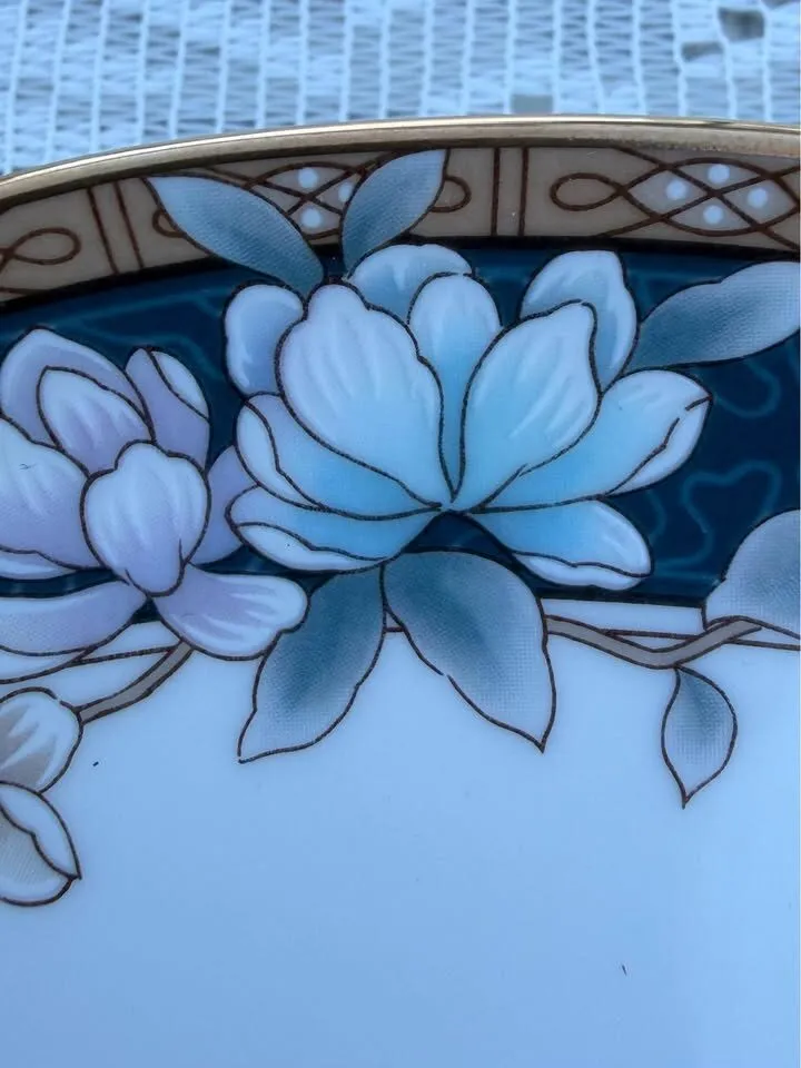Large 14" Vintage & Antique Serving Platters - Noritake, Myott, Pegasus priced individually - photo 7