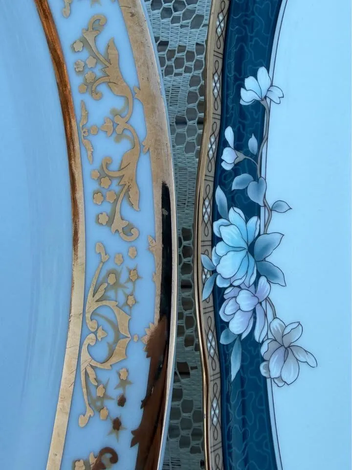 Large 14" Vintage & Antique Serving Platters - Noritake, Myott, Pegasus priced individually - photo 8