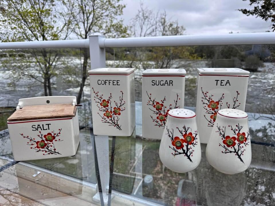 Vintage Moriyama Canister Set