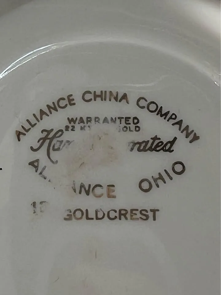 Vintage 1950s Goldcrest "Autumn Gold" Wheat Coffee/Tea Serving Set - 6 Pcs - photo 2