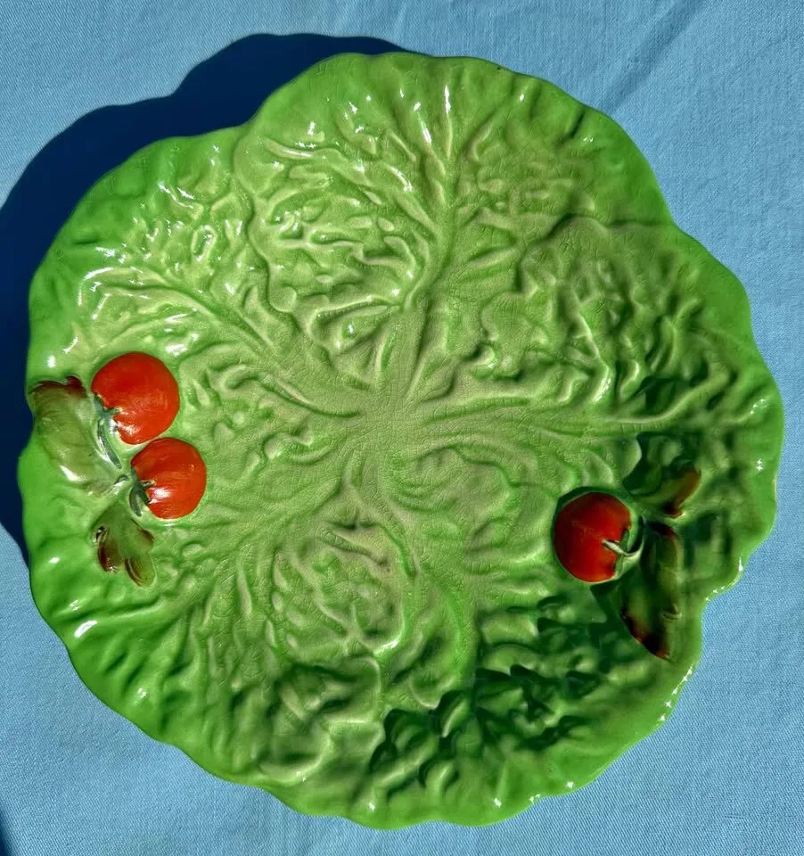 Vintage 1920s Carlton Ware Lettuce & Tomato Dish - Excellent Condition - photo 1