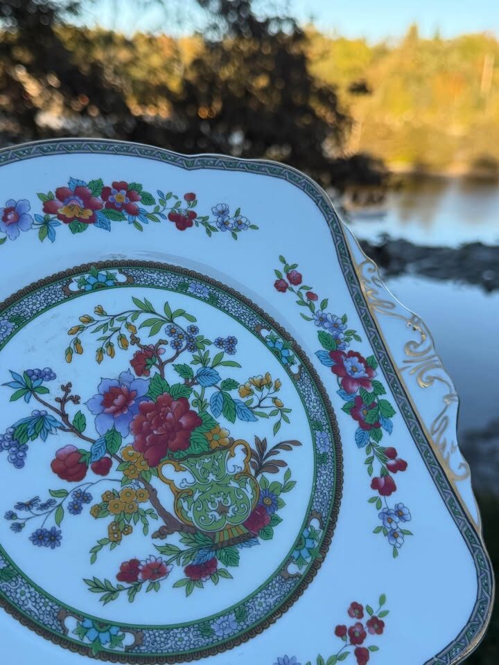 Vintage Paragon "Tree of Kashmir" 3-Piece Serving Set - Excellent condition - photo 8