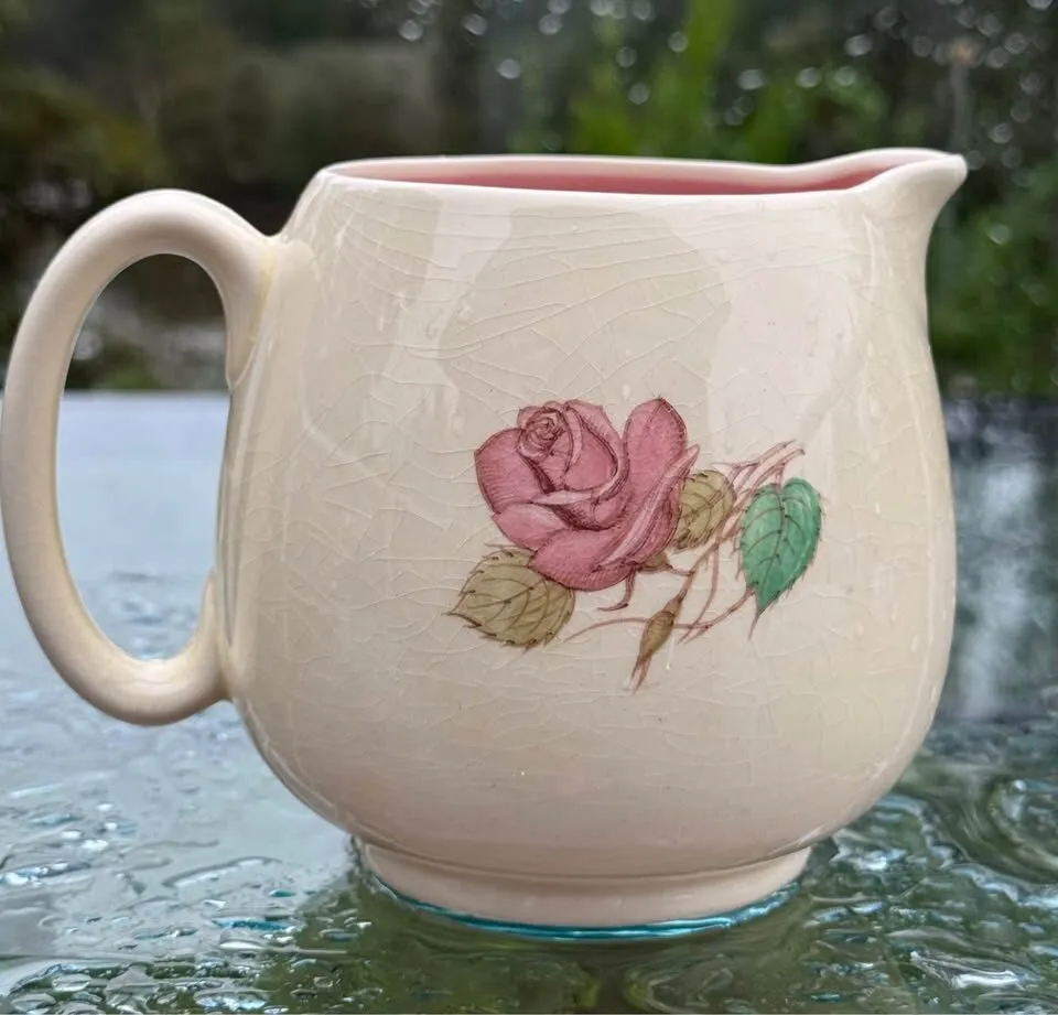 Vintage Susie Cooper "Patricia Rose" Milk Jug / Pitcher - Crown Works Burslem - photo 5