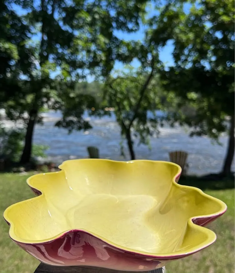 Vintage MCM Los Angeles Potteries Bowl 375 California Art Pottery - photo 2
