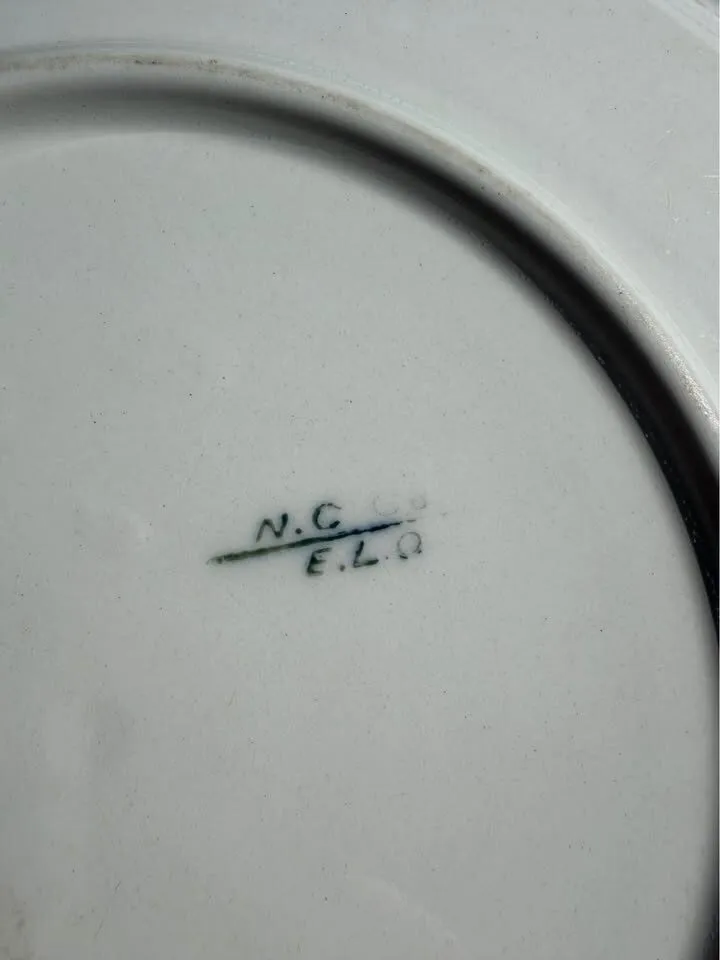 Antique 1909 Calendar Plate (Nels Larson Advertising) + Bonus 1909 Companion Plate - photo 7
