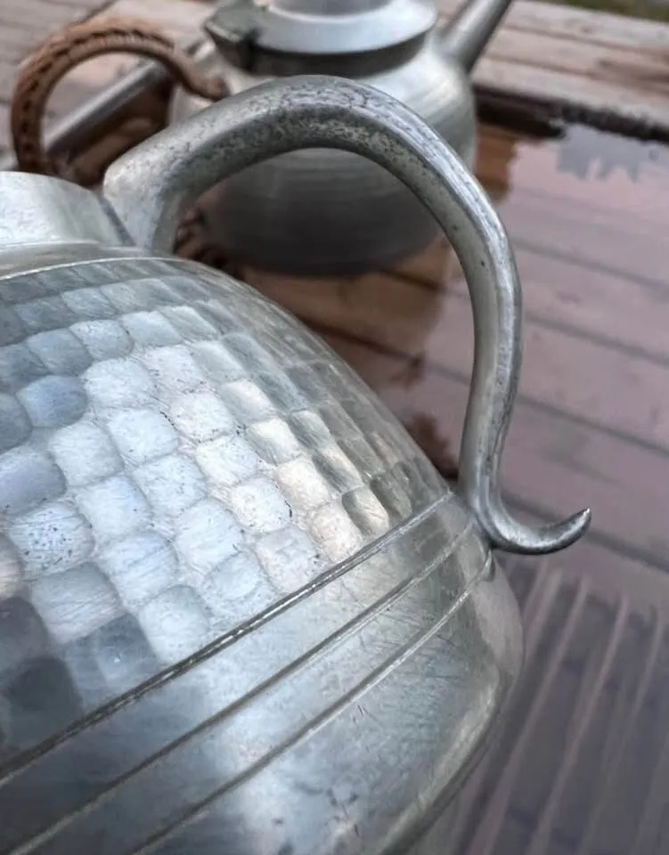 Vintage Selangor Pewter Tea Set (3-Piece, Pre-1963 Malaya Era) - photo 6