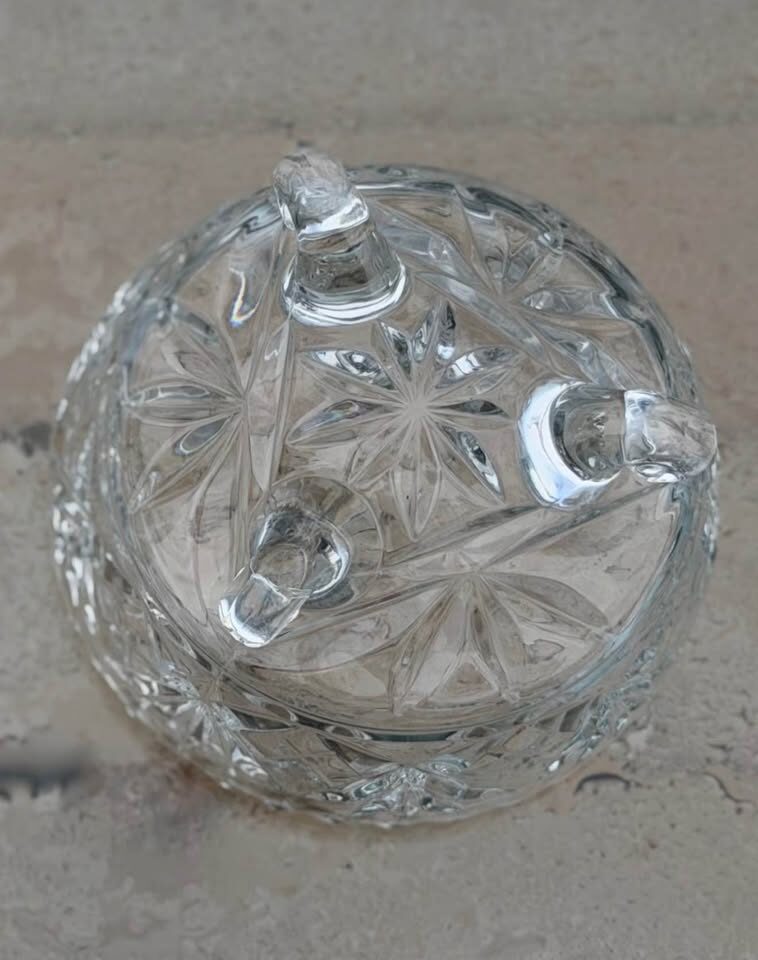 Vintage Crystal & Glass Serving Bowls (Anchor Hocking & Bohemian Cut Crystal) - photo 7