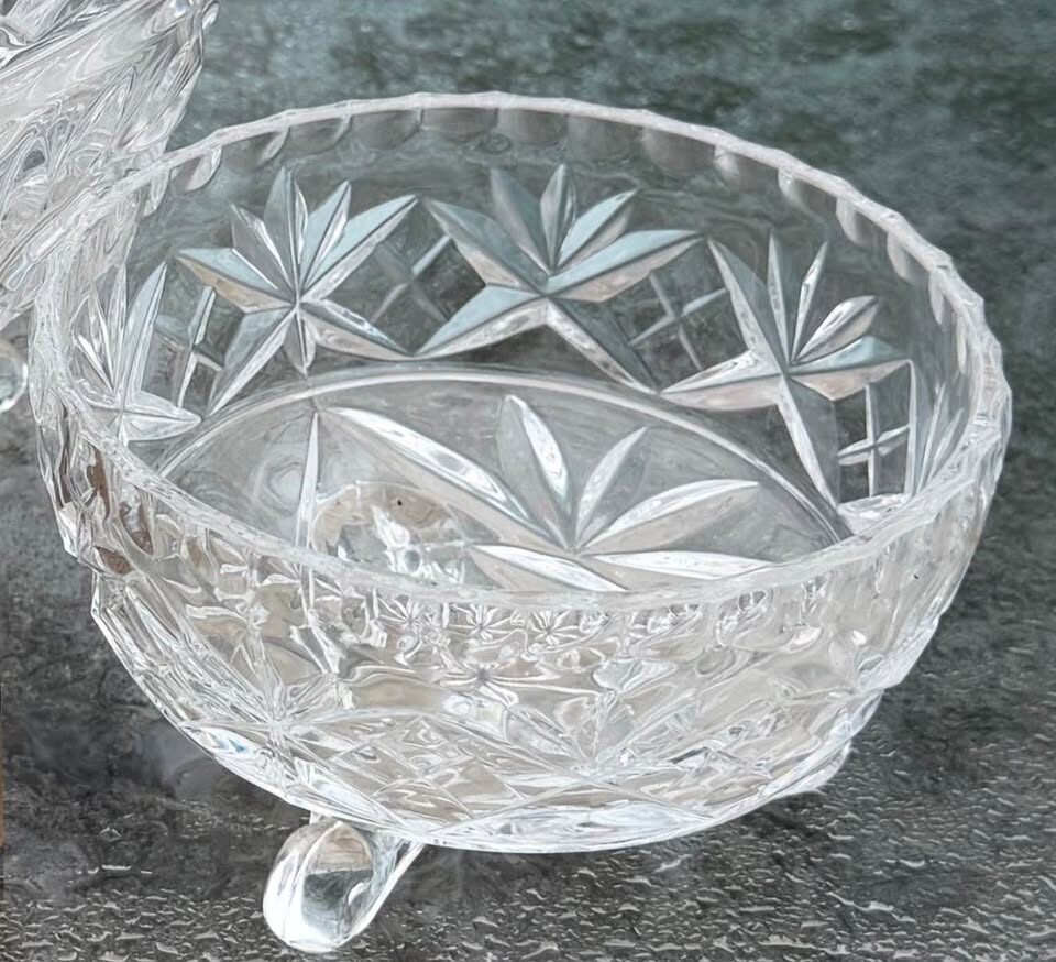 Vintage Crystal & Glass Serving Bowls (Anchor Hocking & Bohemian Cut Crystal) - photo 9