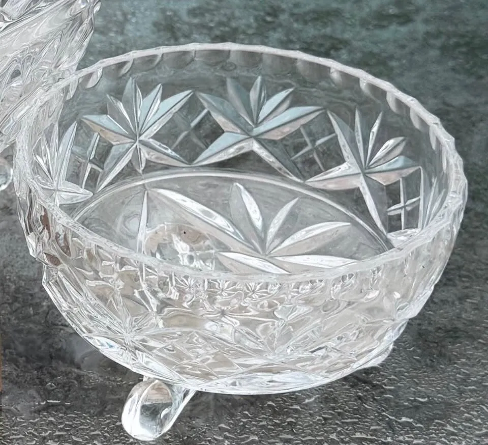 Vintage Crystal & Glass Serving Bowls (Anchor Hocking & Bohemian Cut Crystal) - photo 9