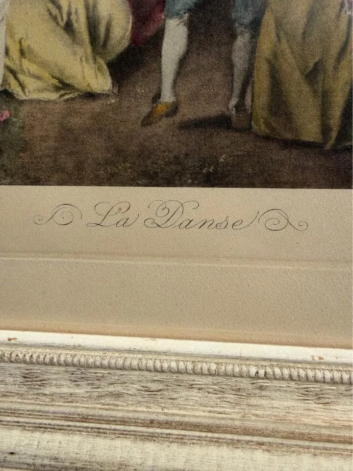 Pair of 19th-C. Franz Hanfstaengl Antique Lithographs – 15"x19" Framed ( - photo 5