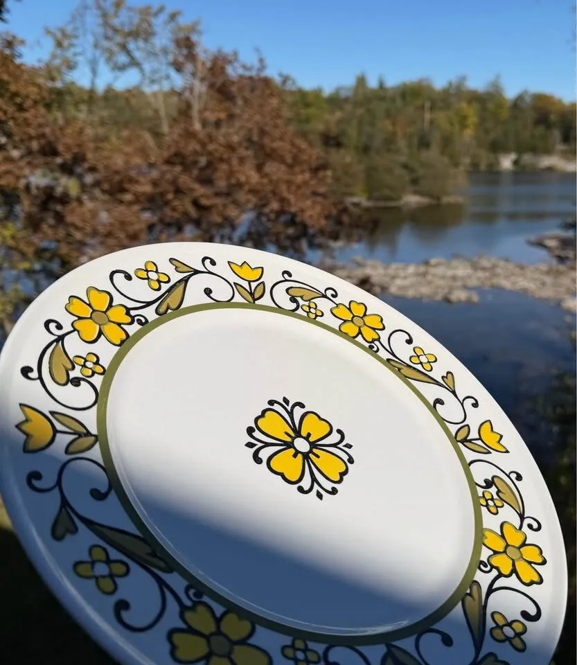 Vintage 1970s Retro Serving Platters & Bowls - Priced Individually - photo 10