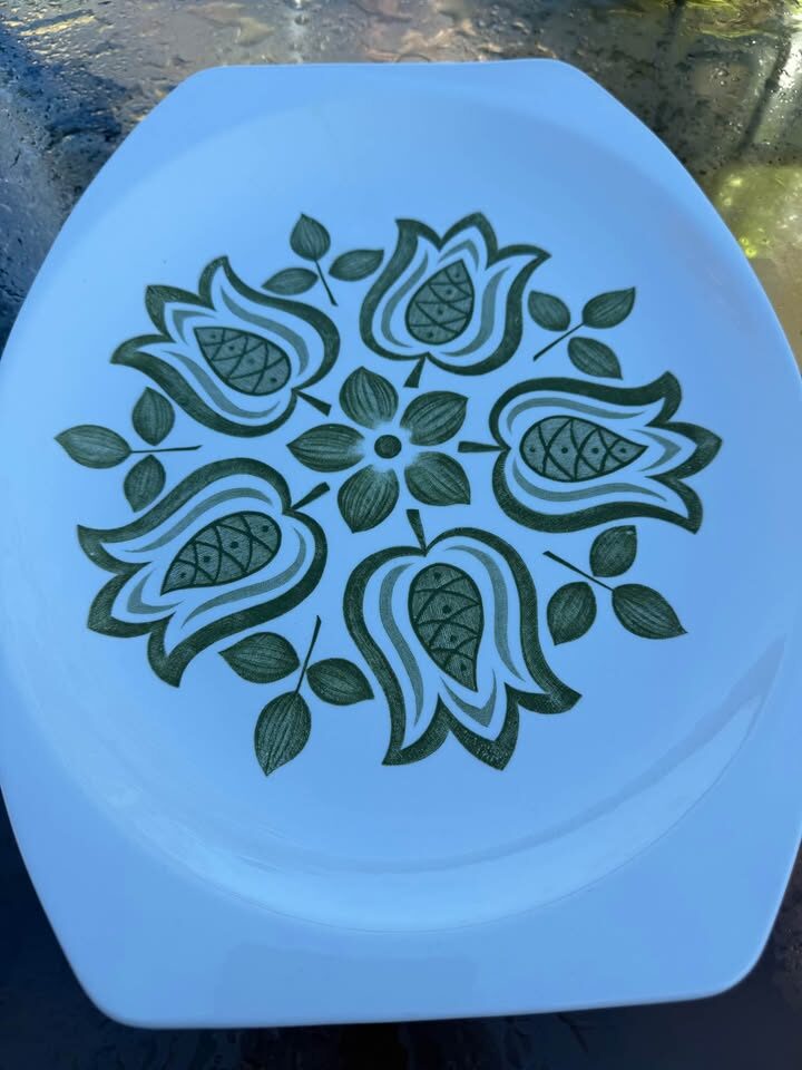 Vintage 1970s Retro Serving Platters & Bowls - Priced Individually - photo 4