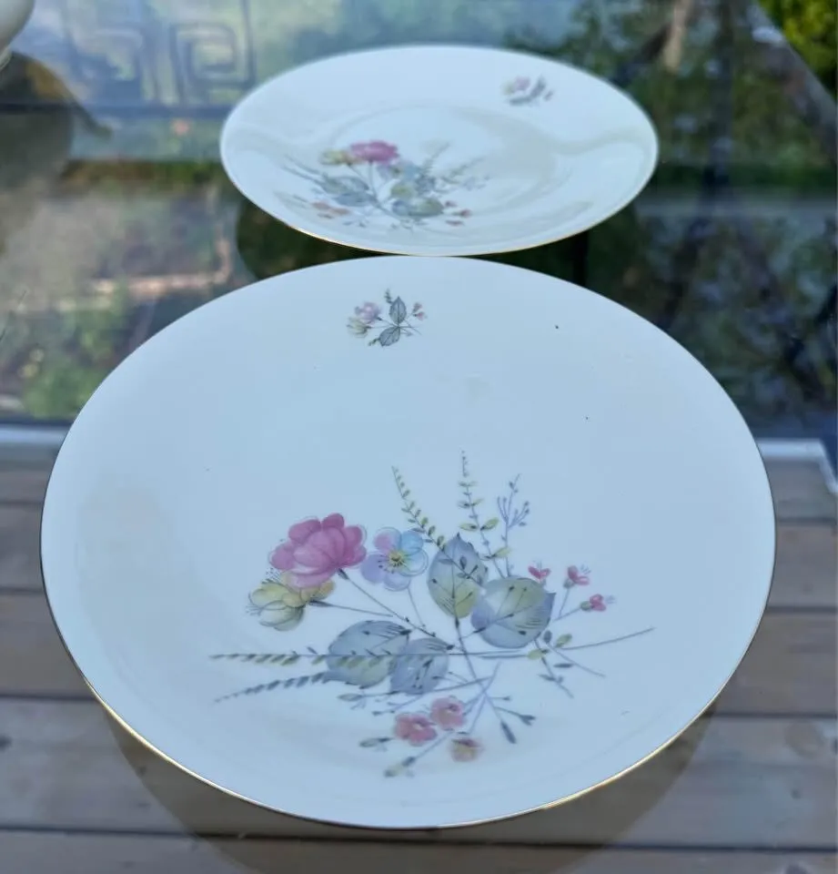 Vintage 1950s Alka Bavaria Germany Fine China Tea Set - 19 Pcs - photo 6
