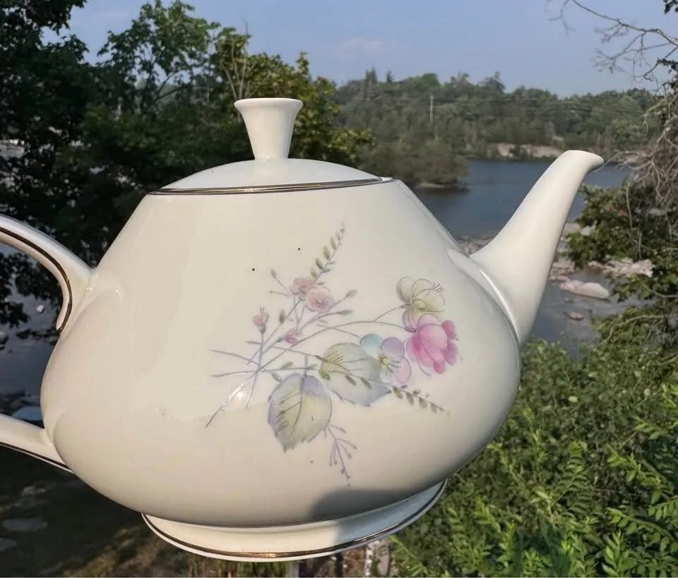Vintage 1950s Alka Bavaria Germany Fine China Tea Set - 19 Pcs - photo 8