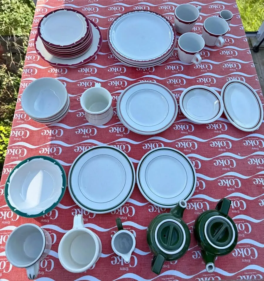 Mid-Century Diner China (50s, 60s, 70s, 80s) - photo 2
