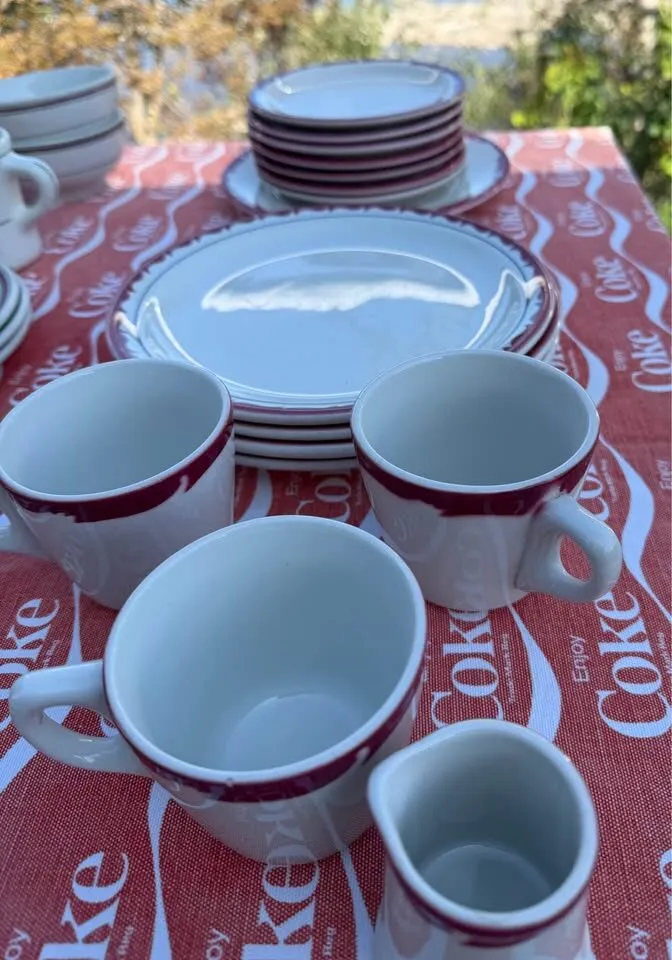 Mid-Century Diner China (50s, 60s, 70s, 80s) - photo 3