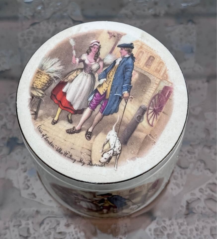 1950s Vintage Sandland Ware Ceramic Marmalade Jar with Lid - Made in England - photo 4