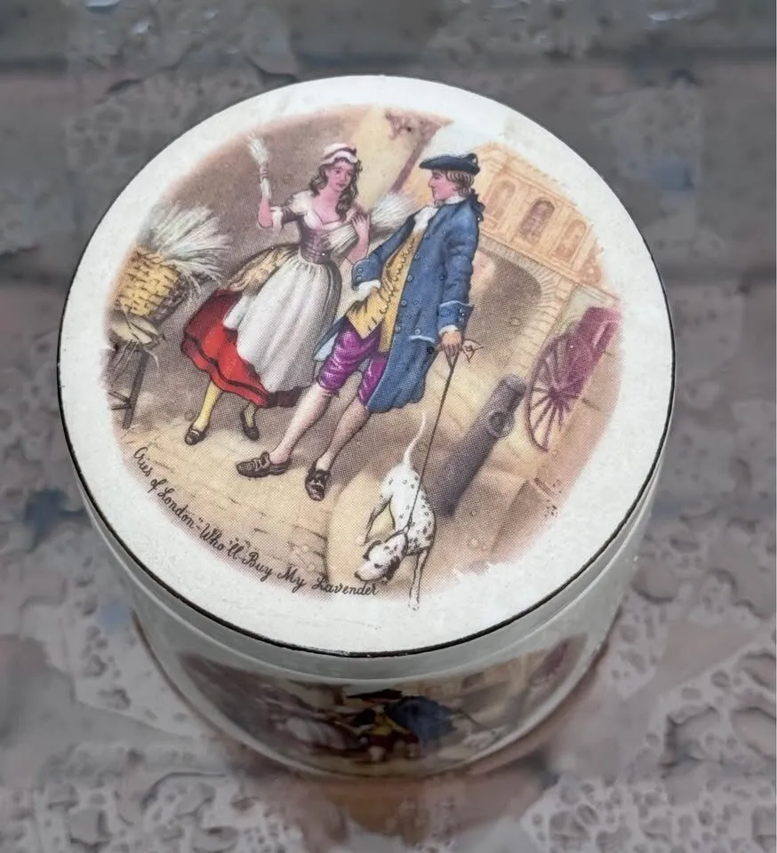 1950s Vintage Sandland Ware Ceramic Marmalade Jar with Lid - Made in England - photo 4