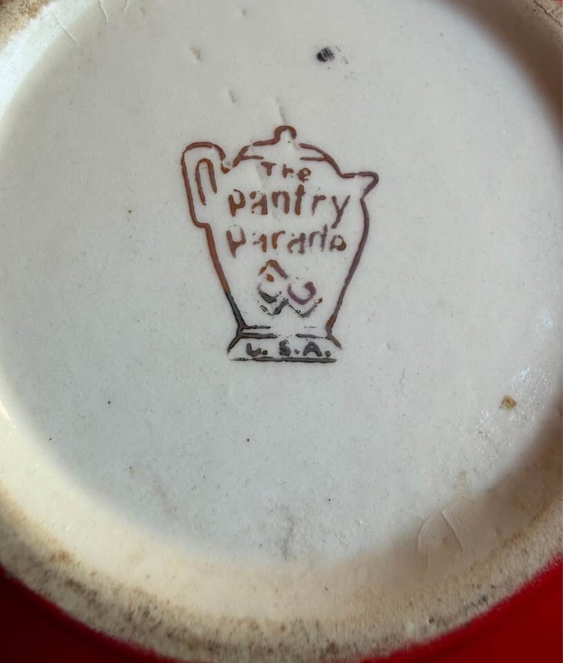 Vintage Mid-Century "Pantry Parade" Tomato Ball Pitcher (1940s)Price: $65 - photo 2