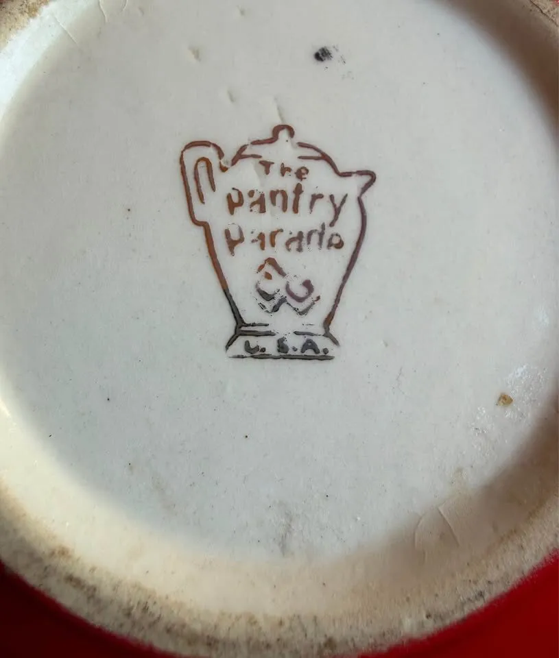 Vintage Mid-Century "Pantry Parade" Tomato Ball Pitcher (1940s)Price: $65 - photo 2