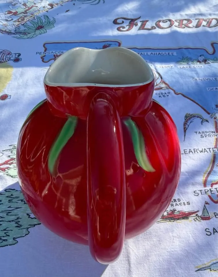 Vintage Mid-Century "Pantry Parade" Tomato Ball Pitcher (1940s)Price: $65 - photo 5