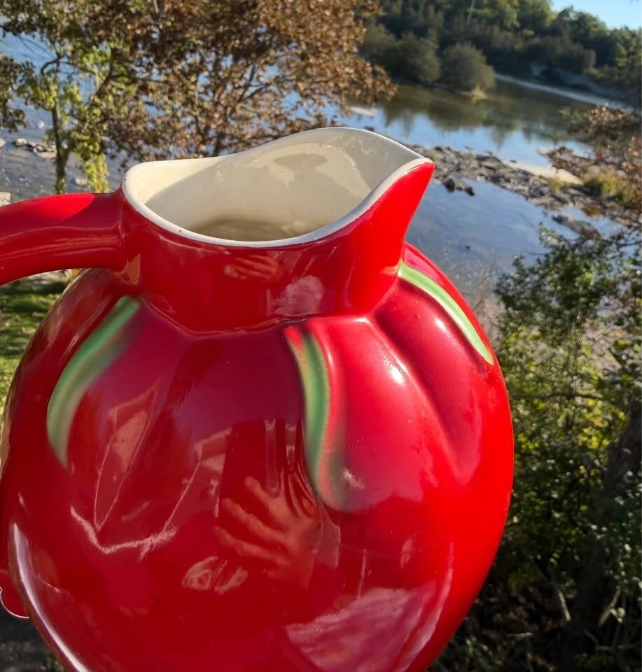 Vintage Mid-Century "Pantry Parade" Tomato Ball Pitcher (1940s)Price: $65 - photo 7