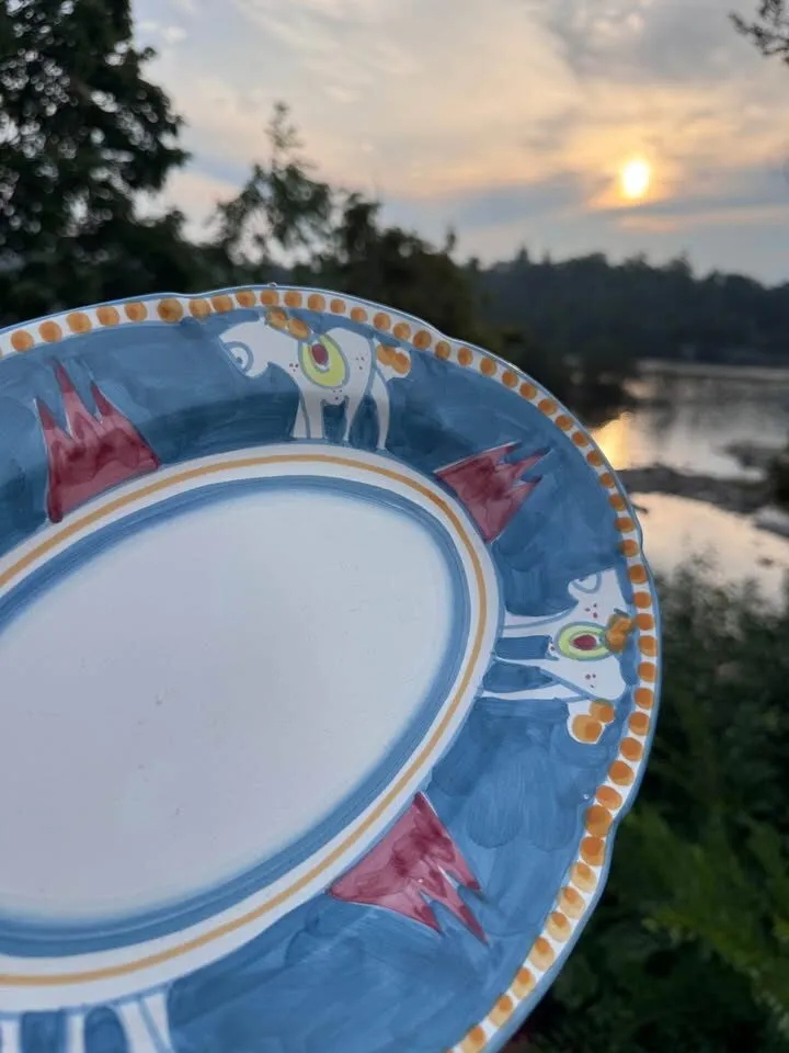 VIETRI Campagna Cavallo Ceramic Serving Set - Rare Italian Horse Motif ( ) - photo 6