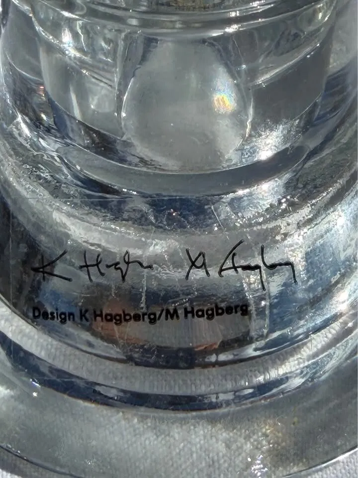 Vintage IKEA Reversible Glass Candle Holders – Set of 4 (Hagberg) - photo 2