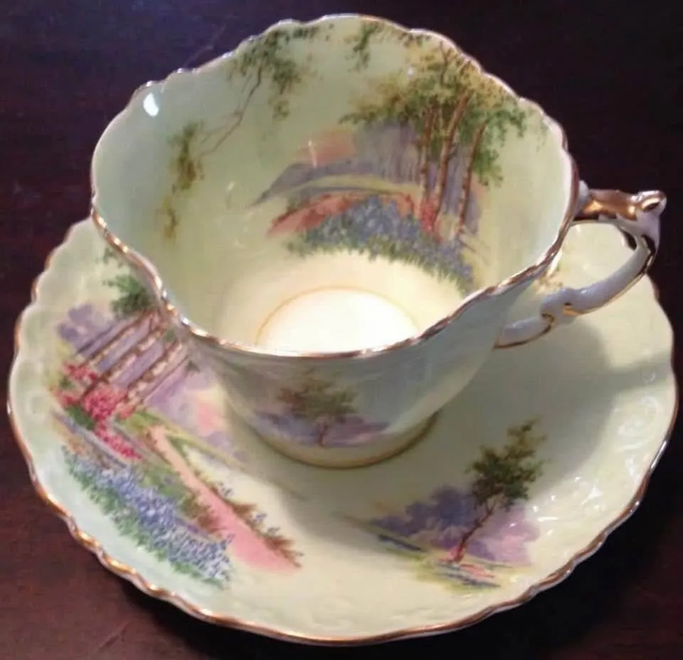 Unique English Antique and Vintage Teacups and saucers - photo 5