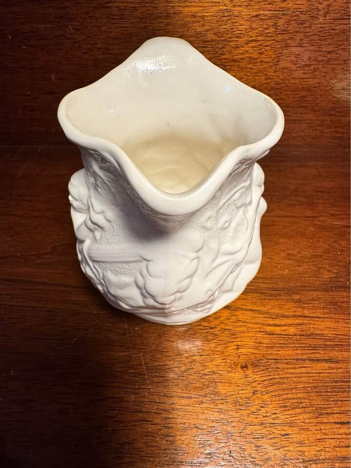 Vintage Mintons England Creamware Jug Cherub Relief - photo 4